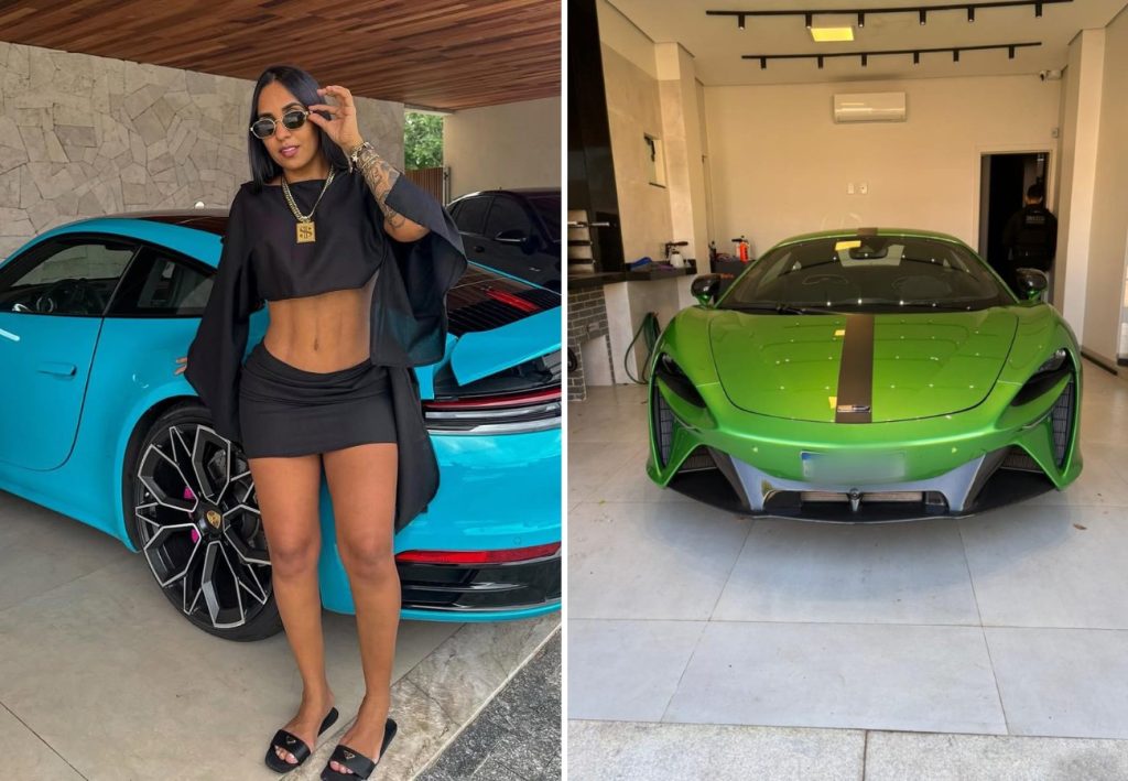 Justiça autoriza leilão de carros de luxo e bens de influenciadora suspeita de movimentar R$ 217 milhões com jogos ilegais