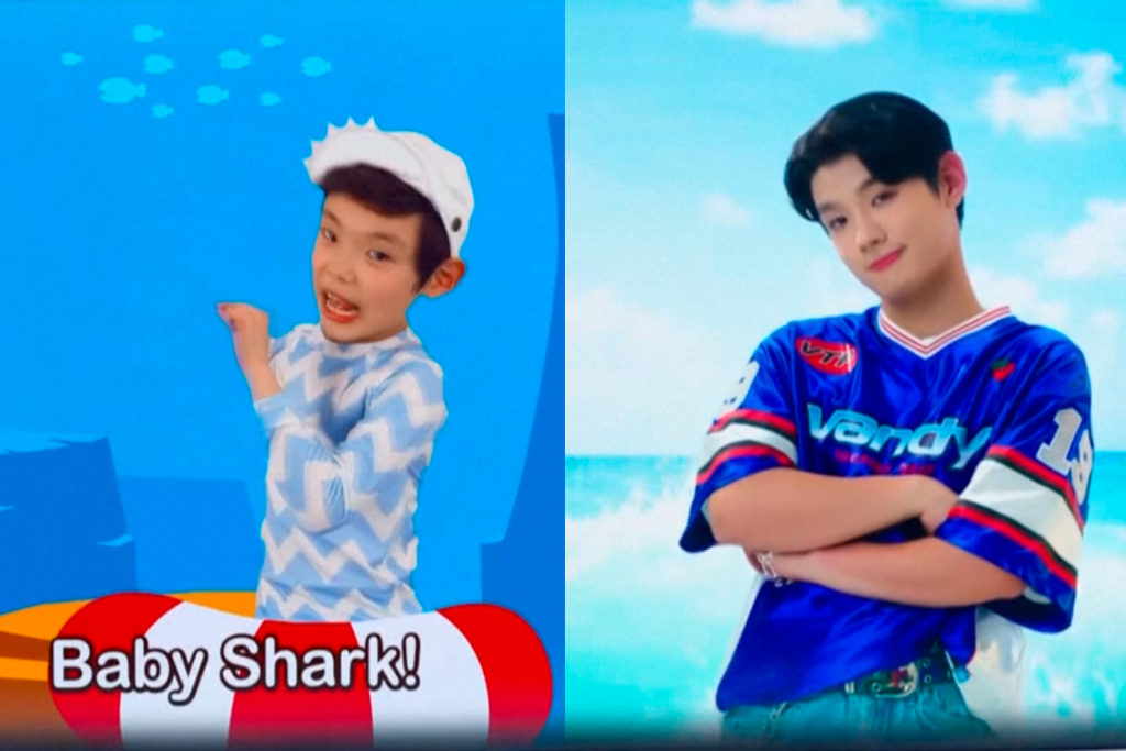 Astro infantil de ‘Baby Shark’ volta aos palcos como cantor de K-pop